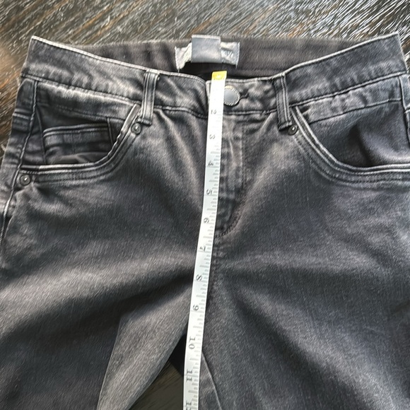 Democracy "Ab"solution High Rise Itty Bitty More Boot with Clean Finish Fray Hem - Picture 8 of 11